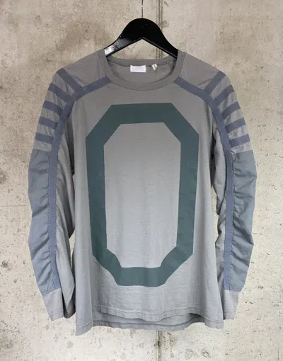 Pre-owned Helmut Lang F/w 1999 Astro Moto Long Sleeve Tee Shirt In Green