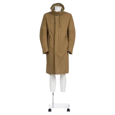 Pre-owned Helmut Lang Fw 99 Iconic Astro Motorcycle Parka In Brown