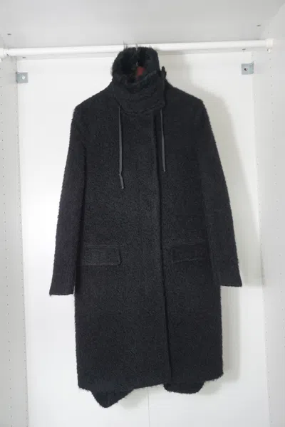 Pre-owned Helmut Lang Fw00 Mohair Astro Parka In Black