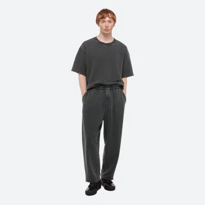 Helmut Lang Garment-dyed Cocoon Sweatpants In Black