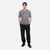 Helmut Lang Garment-dyed New York Tee In Gunmetal