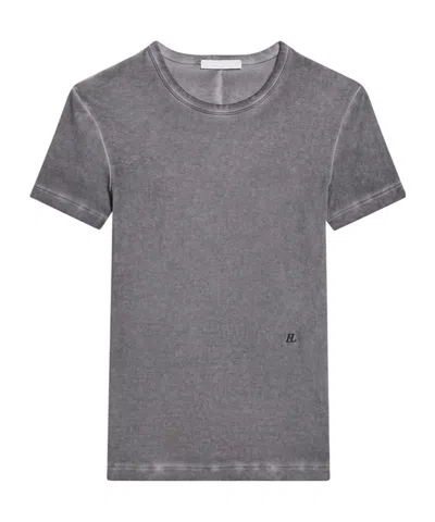 Helmut Lang Garment-dyed Shrunken Tee