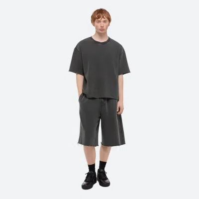Helmut Lang Garment-dyed Upstate Tee In Black