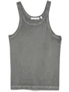 Helmut Lang Garment-dyed Racer Tank