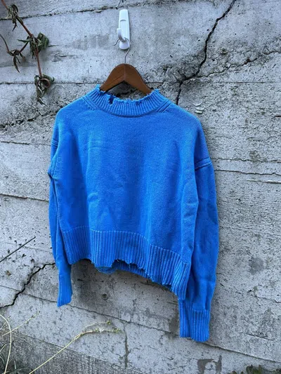 Pre-owned Helmut Lang Grail  Raw Edge Sweater In Black