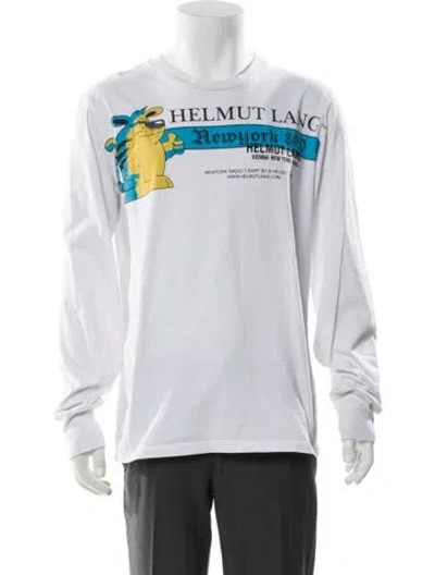 Pre-owned Helmut Lang Graphic Print Crew Neck T-shirt In Multi