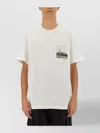 Helmut Lang Skyline Postcard Tee In White