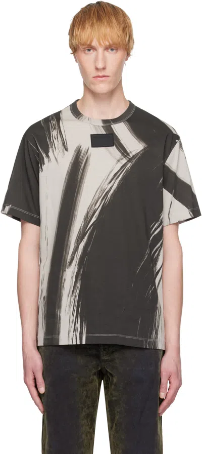 Helmut Lang Gray Feather T-shirt