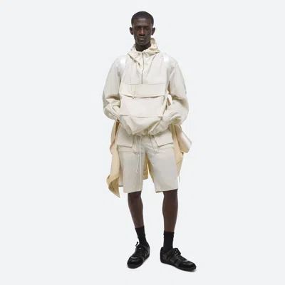 Helmut Lang Gusset Pullover In Creme