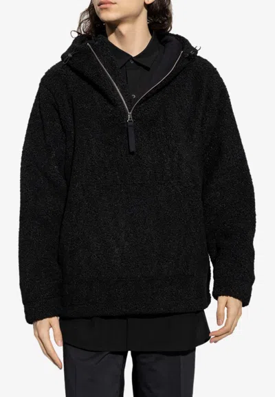 Helmut Lang Man Sweatshirt Black Size Xxl Polyester