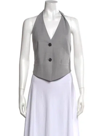 Pre-owned Helmut Lang Halterneck Sleeveless Top In Multi