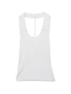 Helmut Lang Halter Strap Tank Top In White