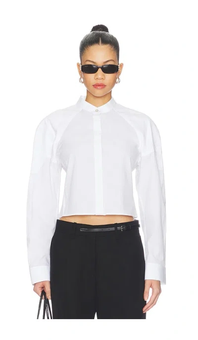 Helmut Lang Helmut Saddle Shirt In White