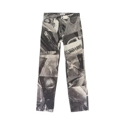 Pre-owned Helmut Lang High Rise Relaxed Printed Jeans 'multicolor' | Multi-color | Men's Size 30