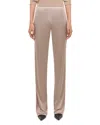 Helmut Lang High Rise Straight Pants In Dune