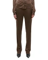 Helmut Lang Straight-leg Fluid Pull-on Pants In Mushroom