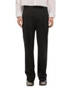Helmut Lang Men's Flat Front Virgin Wool Pants In Black