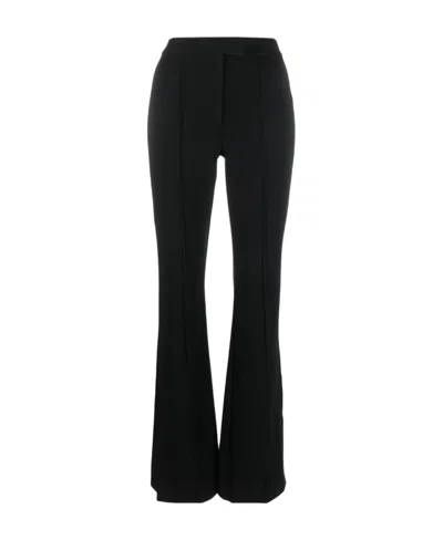 Helmut Lang High-waisted Slim-fit Trousers In Black