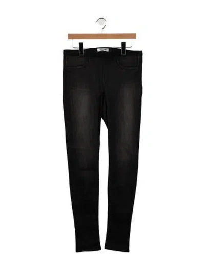 Pre-owned Helmut Lang High-rise Skinny Leg Jeans In Black