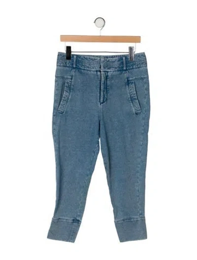 Pre-owned Helmut Lang High-rise Skinny Leg Jeans In Blue