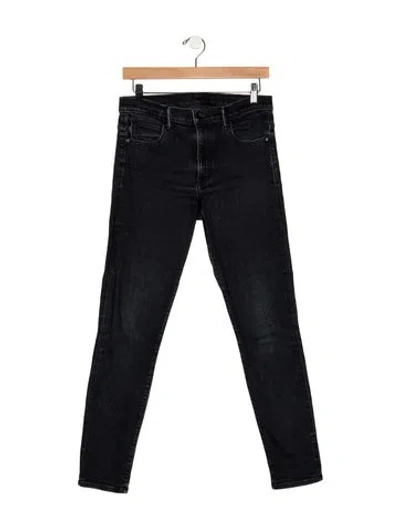 Pre-owned Helmut Lang High-rise Skinny Leg Jeans In Blue
