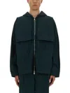 Helmut Lang Layered Design Hooded Windbreaker