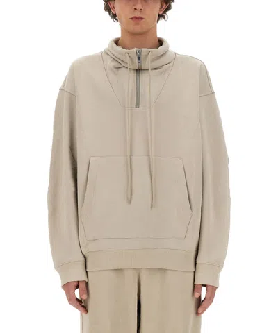 Helmut Lang Hoodie In Gray