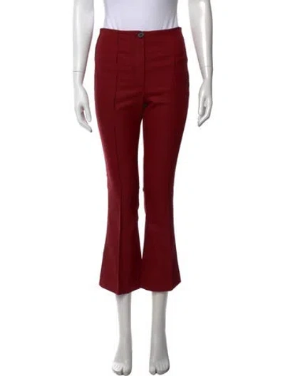 Pre-owned Helmut Lang Houndstooth Print Flared Pants In Multi