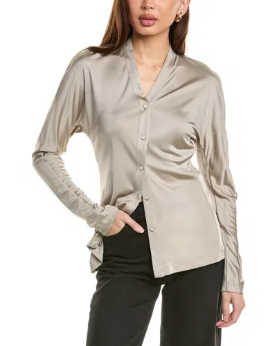 Helmut Lang Infinity Shirt In Brown