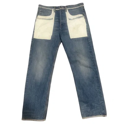 Pre-owned Helmut Lang Inside Out Jeans In Blue