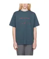 Helmut Lang Item O-neck Short-sleeved T-shirt In Blue