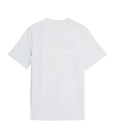 Helmut Lang Item O-neck Short-sleeved T-shirt In Optic White