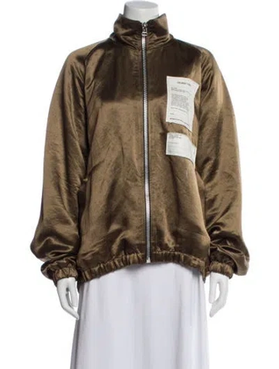 Pre-owned Helmut Lang Jacket In Green