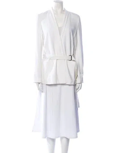 Pre-owned Helmut Lang Jacket In White