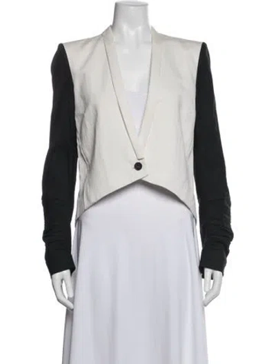 Pre-owned Helmut Lang Jacket In White
