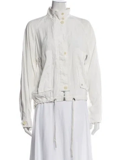 Pre-owned Helmut Lang Jacket In White