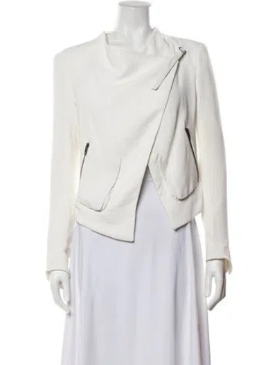 Pre-owned Helmut Lang Jacket In White