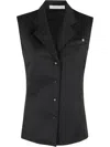 Helmut Lang Single-breasted Vest In Black