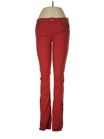 Pre-owned Helmut Lang Jeans In Red