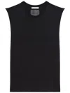 Helmut Lang Jersey T-shirt In Black