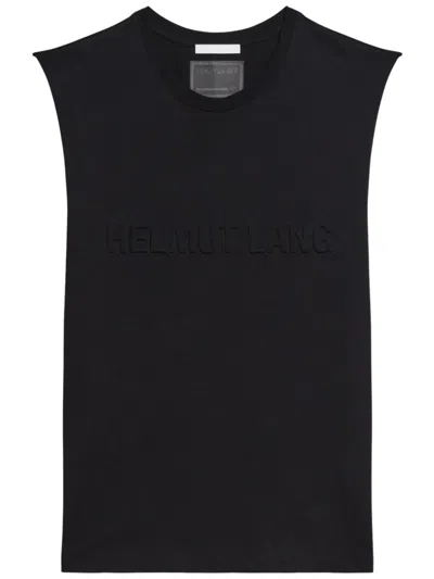 Helmut Lang Jersey T-shirt In Black