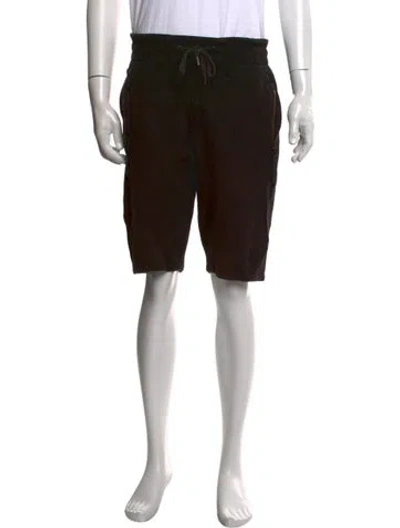 Pre-owned Helmut Lang Jogger Shorts In Brown