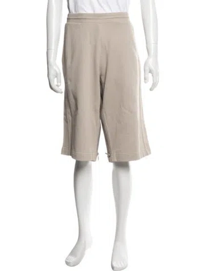 Pre-owned Helmut Lang Jogger Shorts W/ Tags In Neutrals