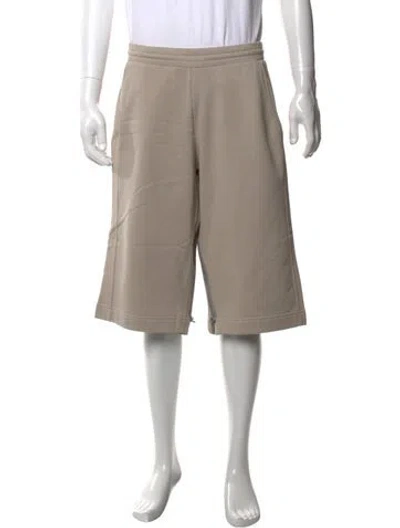 Pre-owned Helmut Lang Jogger Shorts W/ Tags In Neutrals