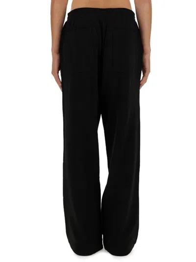 Helmut Lang Jogging Pants With Zipper In Black