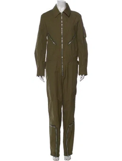 Pre-owned Helmut Lang Jumpsuit In Green