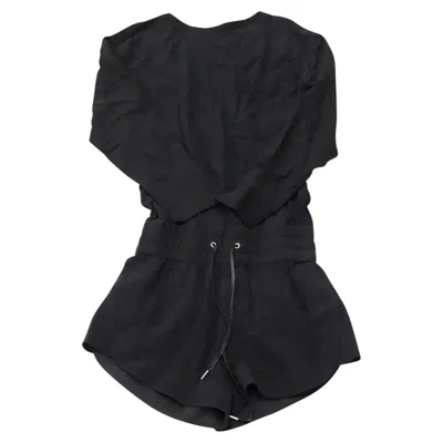 Pre-owned Helmut Lang Jumpsuit In Black Rayon