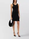 Helmut Lang Knee-length Sleeveless Slim Fit Dress
