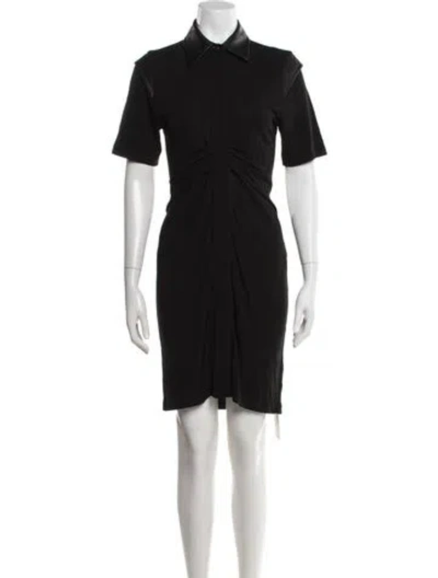 Pre-owned Helmut Lang Knee-length Dress In Black
