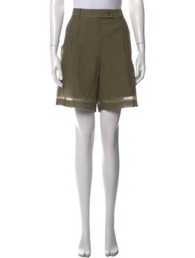 Pre-owned Helmut Lang Knee-length Shorts In Green